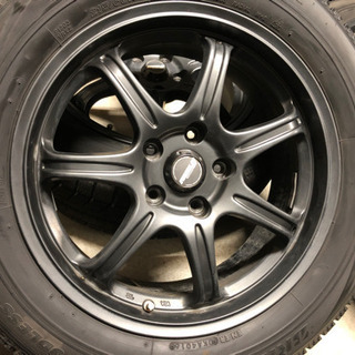 215/60R17美品ホイール付き4本セット❣️アルヴェル エスティマ C-HR 