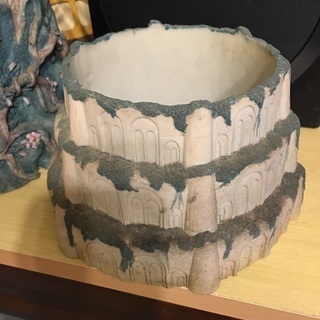 お話し中　鉢植え