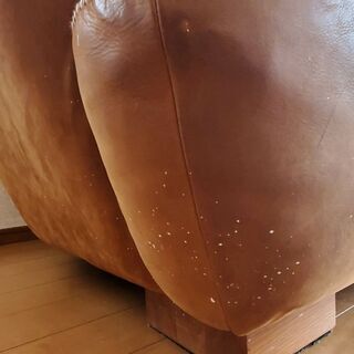 ★3人かけレザーソファー　CRASH GATE  状態良★