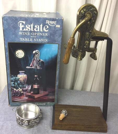 ※アンティーク ※　テーブルワインオープナー 　Rogar Estate Wine Opener