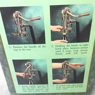 アンティーク ※ テーブルワインオープナー Rogar Estate Wine Opener