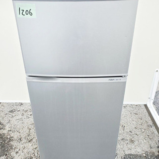 ✨高年式✨1206番AQUA✨ノンフロン直冷式冷凍冷蔵庫✨AQR-111D 