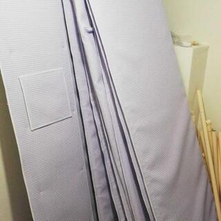 お値下げしました！組立式の防音室 防音 シェルター ホワイト パープルカラー ドア付き