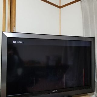 SONY　2008年製　液晶テレビ　46V　リモコンなし　画面に線あり