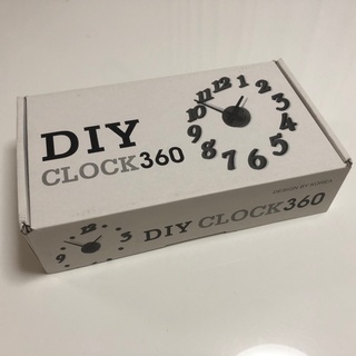 【未使用品】手作りデザインクロック DIY CLOCK360 （...