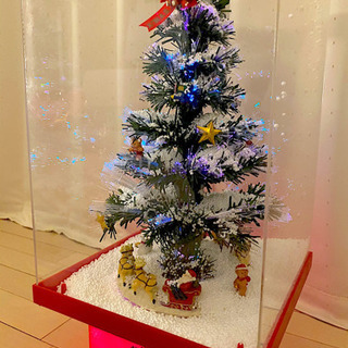 クリスマスツリー♡ スノーイングツリー（角型M）