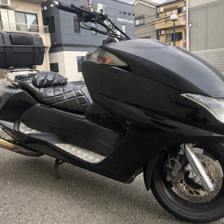 マグザム 250 大型リヤボックス バックレスト 自賠付き 23,600km