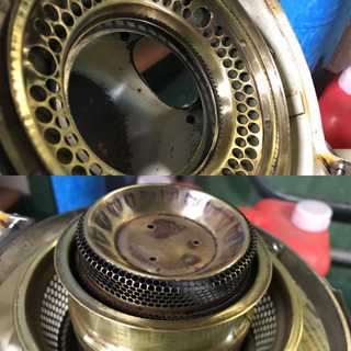 アラジンストーブ38後期　芯交換　内部清掃　マイカ新品