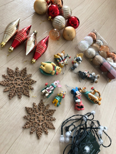 クリスマスオーナメントセットディズニー りん 亀戸のおもちゃの中古あげます 譲ります ジモティーで不用品の処分