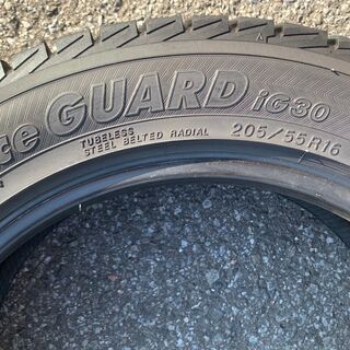 205/55R16 91Q YOKOHAMA ICE GUARD IC30 4本 J.75