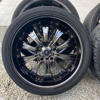 ☆ランクル100 / シグナス等装着可能なお車に☆タイヤホイール 24インチ☆295/35R24☆4本セット