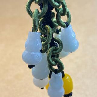 福袋 ストラップ 瓢箪 本翡翠 ヒスイ 艶美麗 誕生日プレゼント 天然石 本物保証4