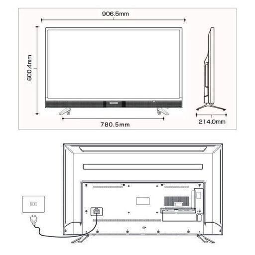 【美品】40インチ液晶テレビ