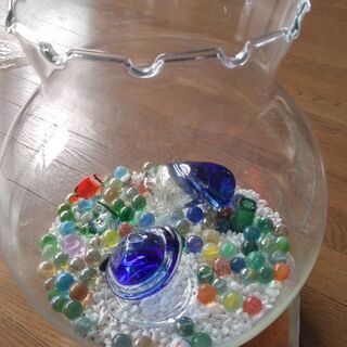 飾り鉢　（ガラス製)