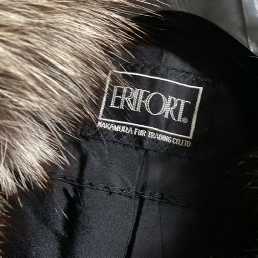 ERIFORT 最高級キツネ毛皮のファー首巻