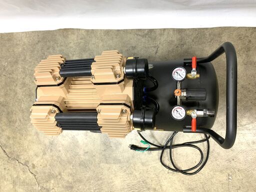 使用1回 新品同様! HAIGE ハイガー エアコンプレッサー HG-DC991 100V