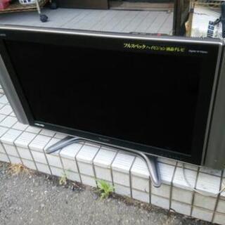 ジャンク 画面映らない SHARP 液晶カラーテレビ LC-37...