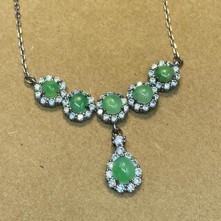 福袋 ネックレス 本翡翠 ヒスイ 緑色 誕生日プレゼント 天然石 金運アップ 本物保証3