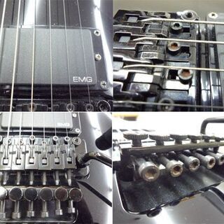 エドワーズ エレキギター E-EC-150E レスポールタイプ フロイドローズ  EMG ESP エクリプス ブラック 札幌市手稲区