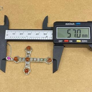 福袋 ネックレス 十字架 天然本翡翠 氷ヒスイ A貨 レッド 希少 本物保証