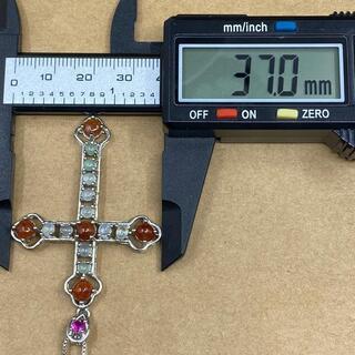 福袋 ネックレス 十字架 天然本翡翠 氷ヒスイ A貨 レッド 希少 本物保証