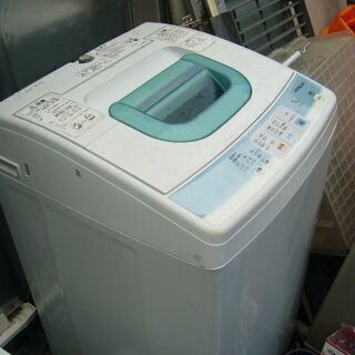 日立全自動洗濯機5キロ２０１０年３か月保証