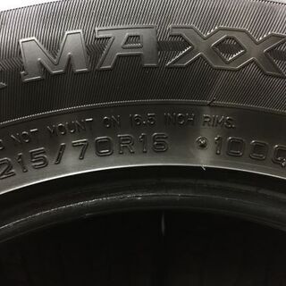 DUNLOP WINTER MAXX SJ8 215/70R16 16インチ スタッドレス 4本 2016年
