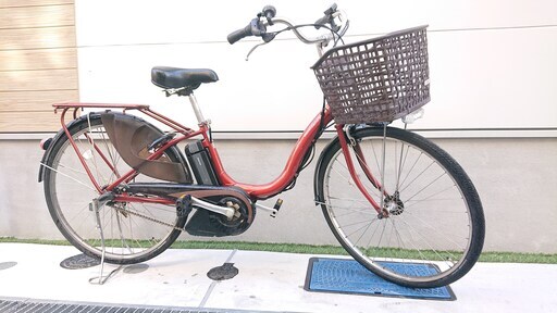 閉店SALE！11/15まで！ヤマハ パスナチュラ　6Ah 電動自転車電動アシスト自転車　26インチワインレッド11/6