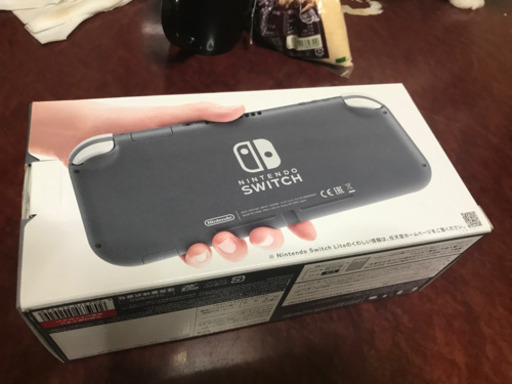 新品未使用nintendo switch lite グレー