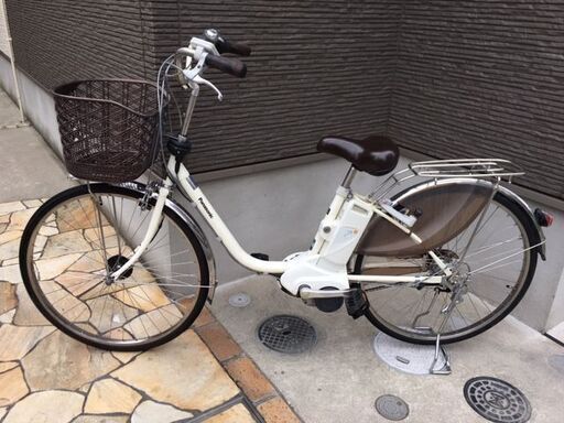 2016バッテリー最高レベル！8.9AhビビDX　Panasonic　パナソニック　電動自転車　電動アシスト自転車　中古 11137