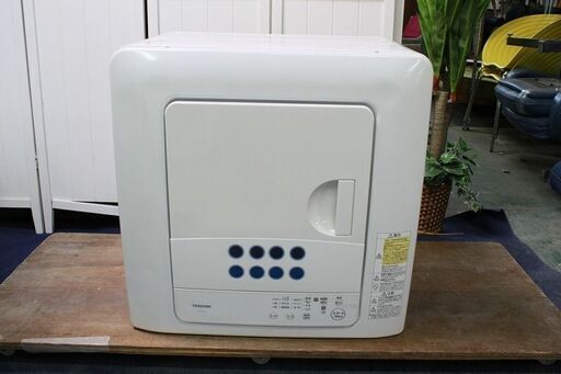 R2267) TOSHIBA 中古 東芝　衣類乾燥機　乾燥容量6.0㎏　ED-608　ピュアホワイト 2020年製! 乾燥機 店頭取引大歓迎♪