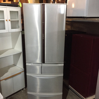 パナソニックノンフロン冷蔵庫426L NR-F431V-N 幅60cmのスリムタイプ ...
