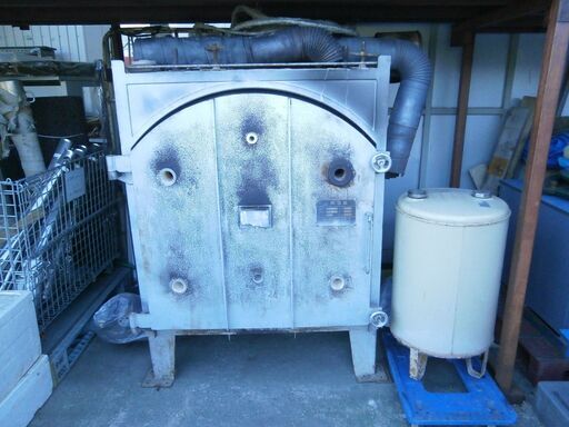 ☆中古品 大型灯油陶芸窯 RT-30 備品付き！！ デジタル温度計DS1\u0026ツインバーナー、タンク\u0026配管、煙突、他☆