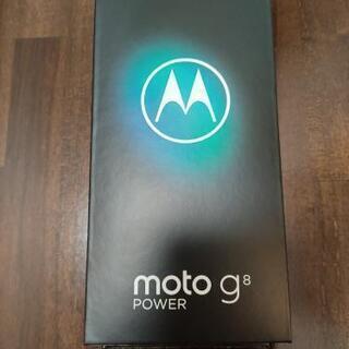 Motorola　moto g8 power　黒　SIMフリース...