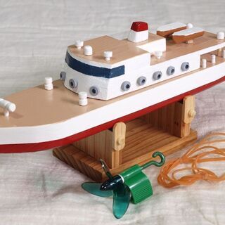 木製船模型　⑪