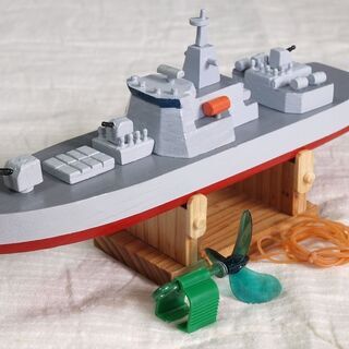 木製船模型　⑬