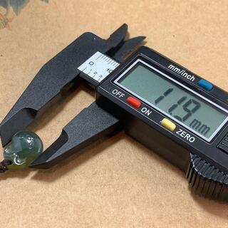 福袋 ストラップ 鼠 ミャンマー産 本翡翠 ヒスイ A貨 縁起物 誕生日