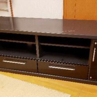 差し上げます Tvボード160cmブラック にゃんず 福岡の収納家具 テレビ台 の中古あげます 譲ります ジモティーで不用品の処分