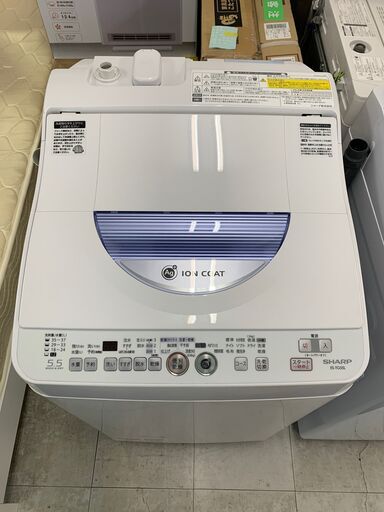 シャープ　5.5kw全自動洗濯機　ES-TG55L 2014年製