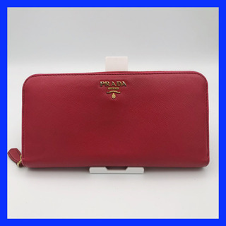 PRADA サフィアーノピンク長財布