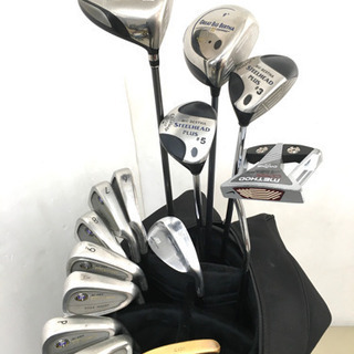 【豪華セット！】◆Callawayキャロウェイ＋Macgregar マグレガー 他◆ゴルフクラブ 14本セット＋キャディバッグ＋付属品多数付き