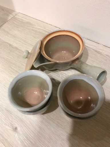 食器セットダイソーダブルウォールグラス萩焼湯呑み急須小皿小鉢 Bt 中井の食器 茶器 の中古あげます 譲ります ジモティーで不用品の処分