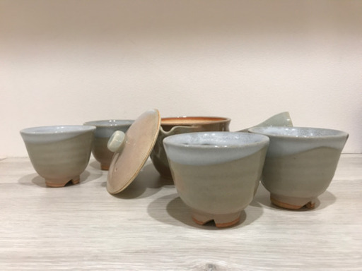 食器セットダイソーダブルウォールグラス萩焼湯呑み急須小皿小鉢 Bt 中井の食器 茶器 の中古あげます 譲ります ジモティーで不用品の処分