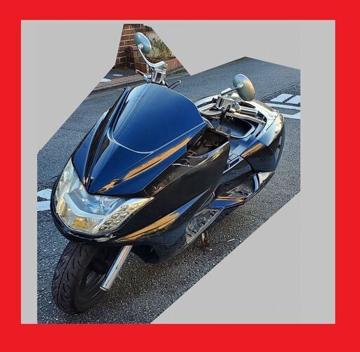★終了★値引で25000円★お届け可★ヤマハ マグザム SG17J★全国発送可能★　車体　純正 ビッグスクーター ×ビックスクーター
