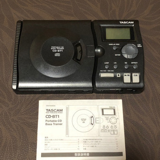 TASCAM CD-BT1 ポータブルCD BASS Trainer