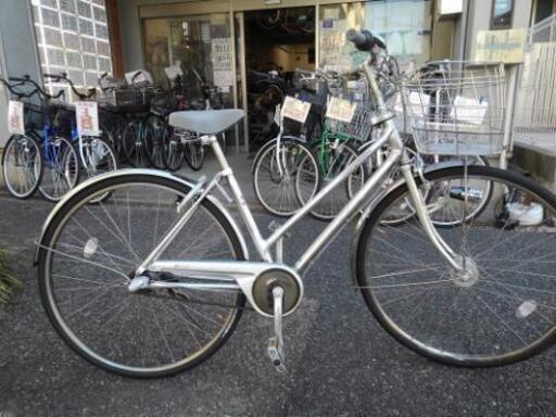 中古自転車1228 ミヤタ ベルトドライブ アルミフレーム 27