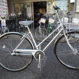 中古自転車１２２８ ミヤタ ベルトドライブ アルミフレーム ２７インチ ...
