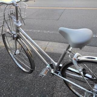 中古自転車1228 ミヤタ ベルトドライブ アルミフレーム 27インチ 