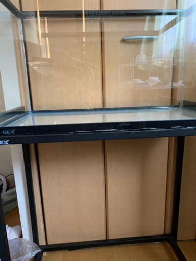 Gex水槽60cm Gex2段水槽台付き 値引き交渉可 退会ユーザー 唐津のその他の中古あげます 譲ります ジモティーで不用品の処分