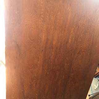 木彫り木製テーブル
